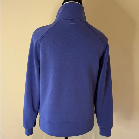 Mondetta Soft Luxe GRS Certified Recycled Poly Full Zip Top, Women's XS - Picture 5 of 13